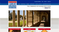 Desktop Screenshot of chroniclegreatcolleges.com